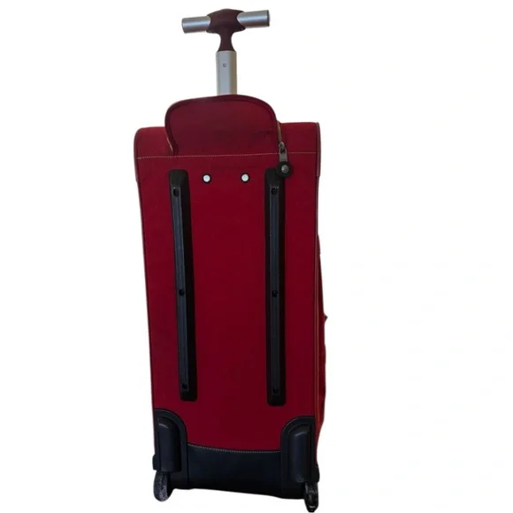 Kipling Bold Red Travel Duffel - Picture 14 of 16